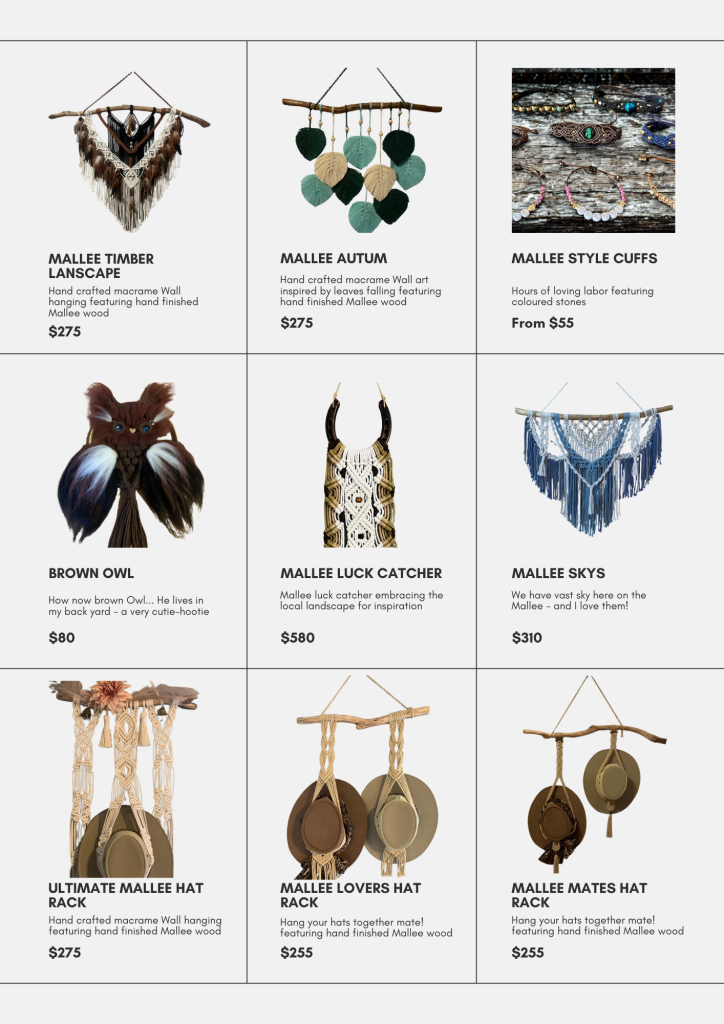 A divine collection of hand crafted items